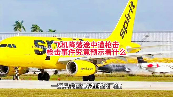 美国客机降落遭枪击震惊全球航空界