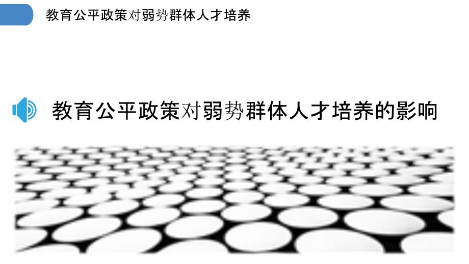 关注弱势群体，保障教育公平，和谐社会基石的构建之路