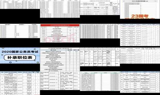 国考职位表Excel格式解析与利用指南