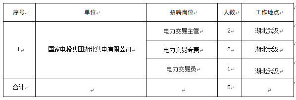 国投集团2024年招聘启事公告