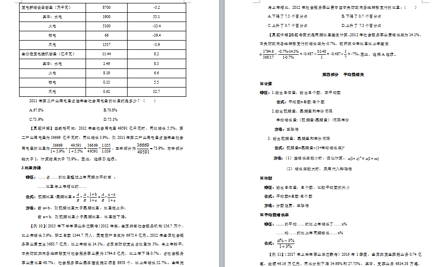 考编制事业单位知识点概览