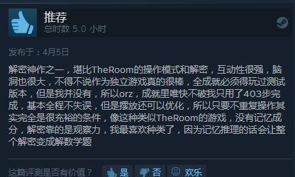 Steam剧情深刻、艺术性高的游戏推荐