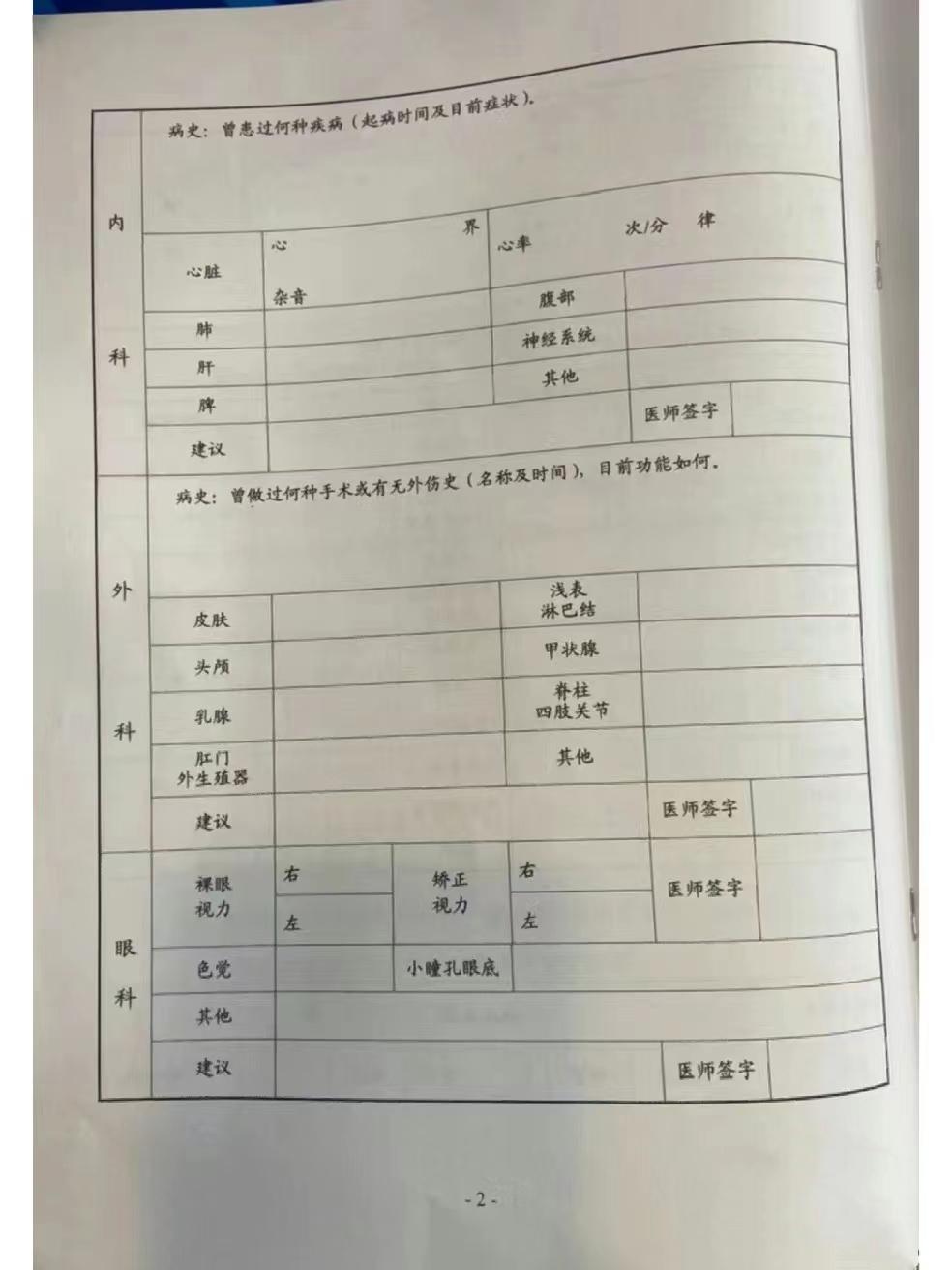 事业编录用人员体检表的重要性探讨与探讨相关议题