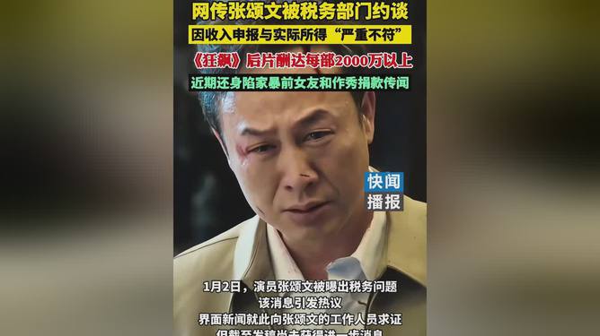 税务风波背后的真相与影响分析，张颂文被税务部门约谈事件揭秘