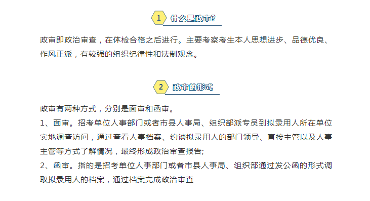 事业编政审所需条件的全面解析